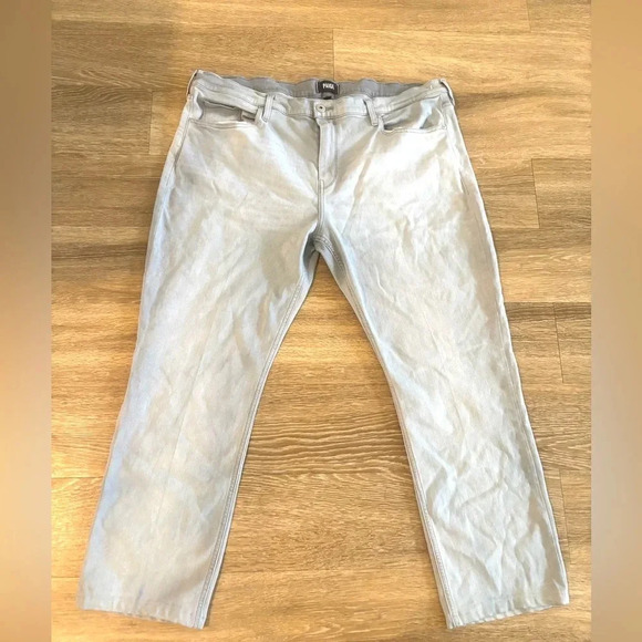 Paige Jeans Mens Federal Slim Straight Stretchy Leg Grumman 42 - Picture 3 of 11